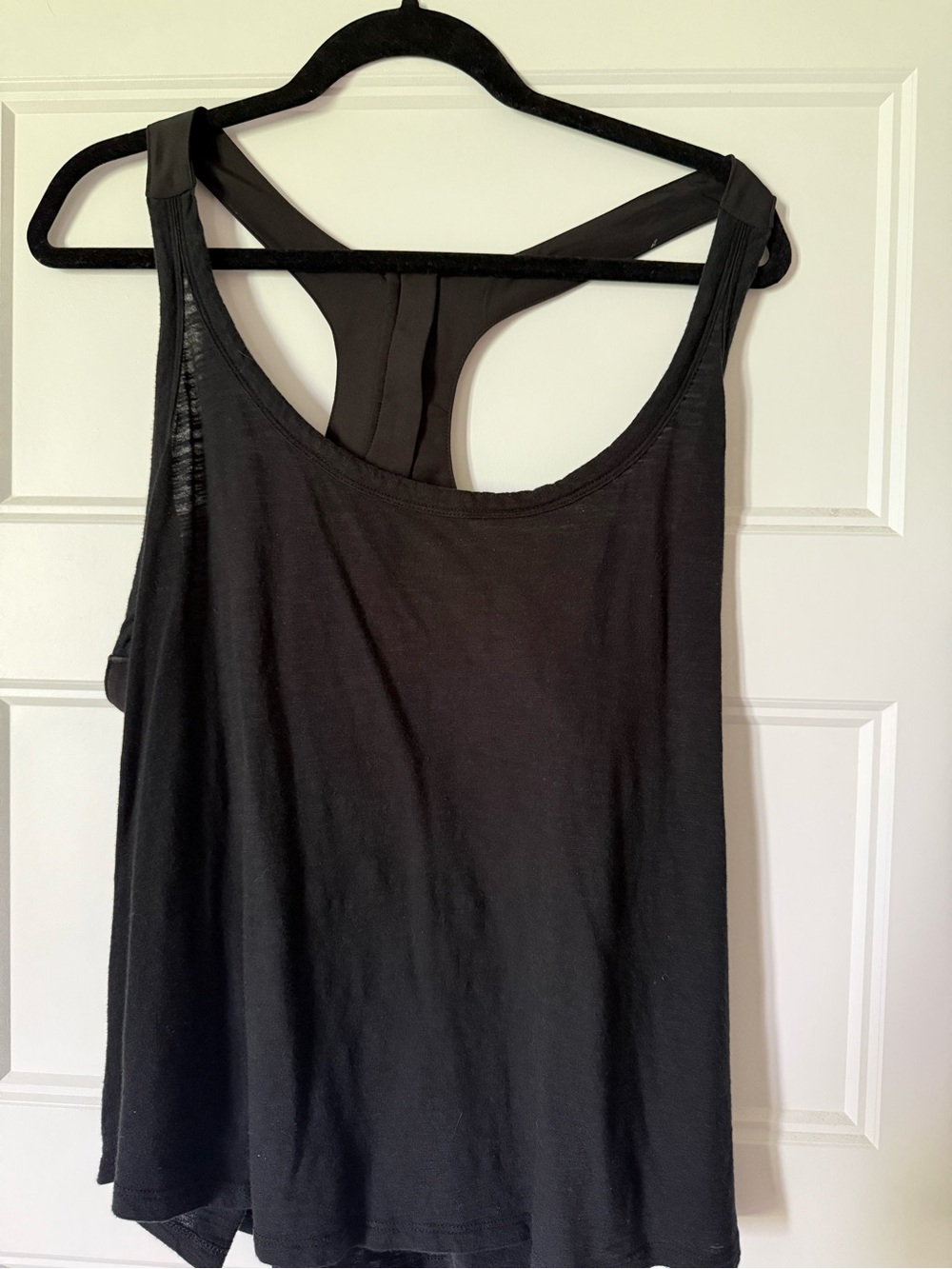 Banana Republic Black Racerback Tank Top